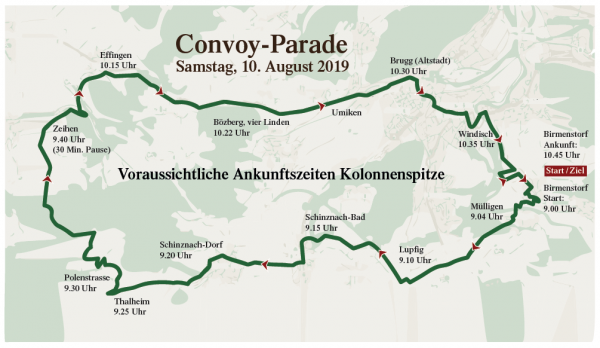 Convoy Route